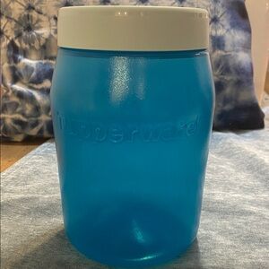Tupperware Universal Jar 1.5L in Peacock Blue NEW